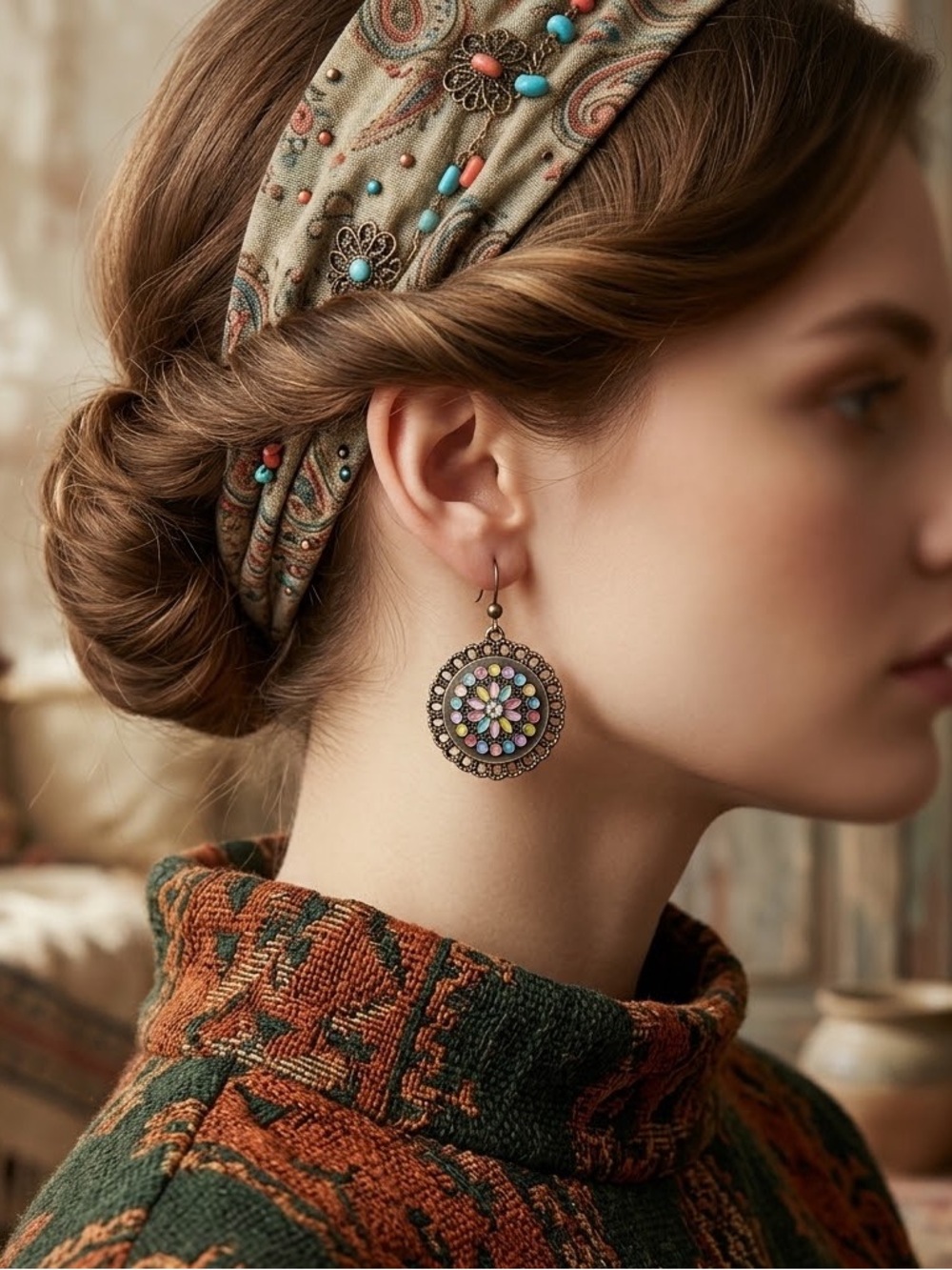 NEW women‘s Vintage Boho Drop earrings